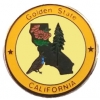 California Pin CA State Emblem Hat Lapel Pins